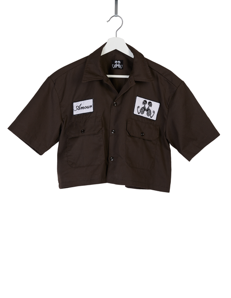 Cropped Amour Work Shirt