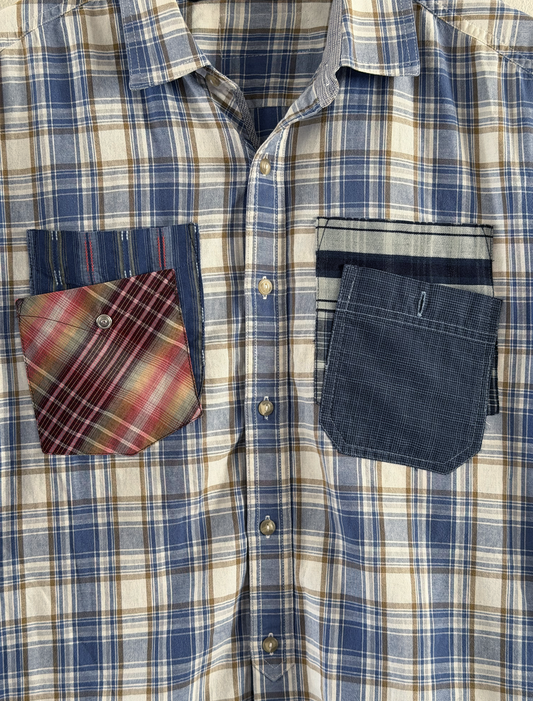 Amour Re-Made Button Up 001