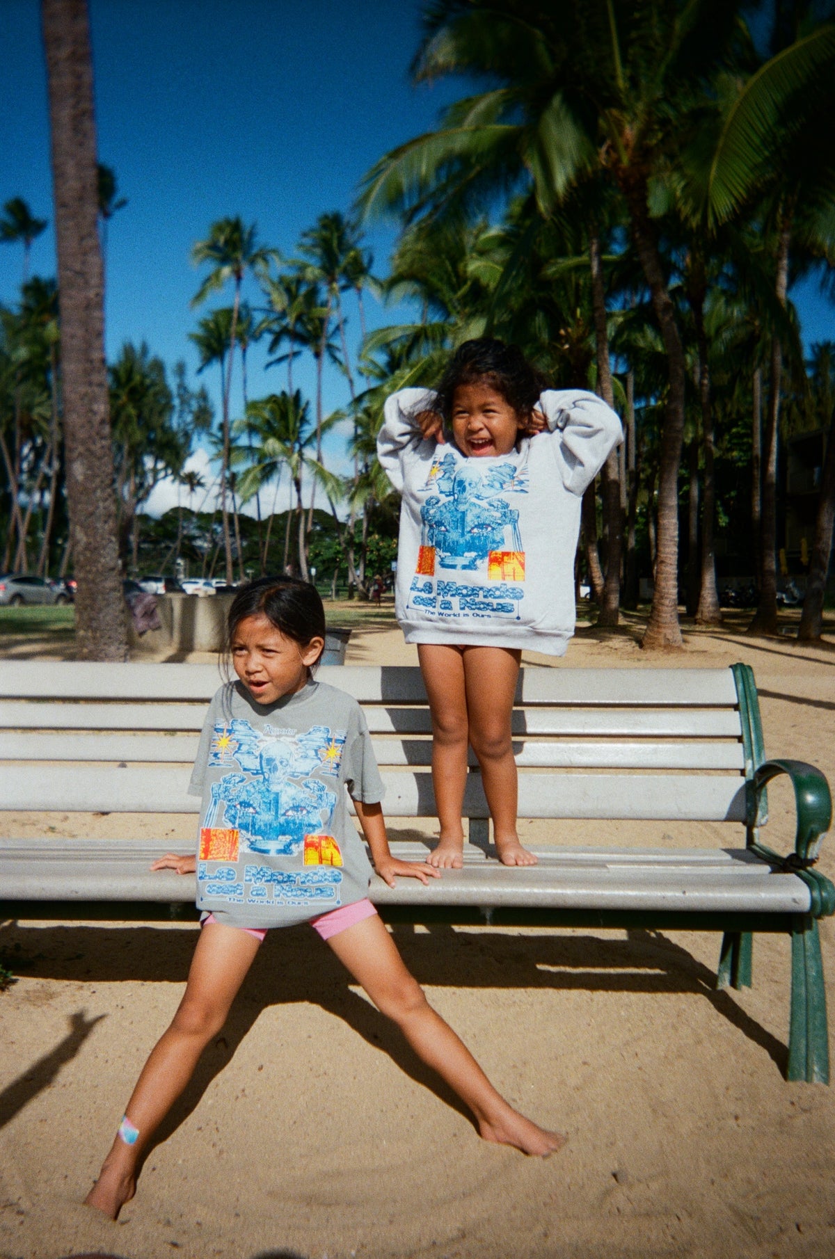 The World Is Ours Kids Crewneck