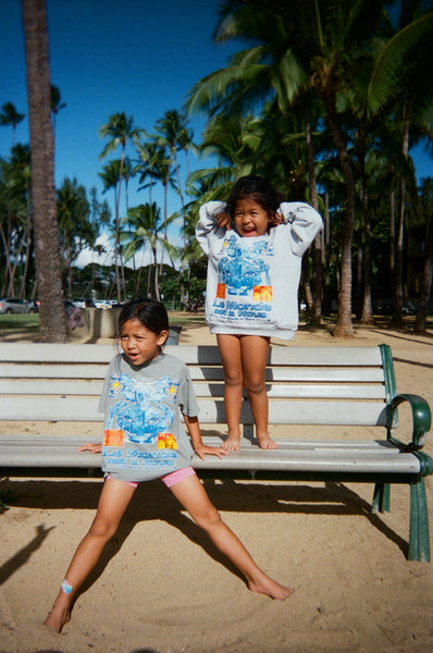 The World Is Ours Kids Crewneck