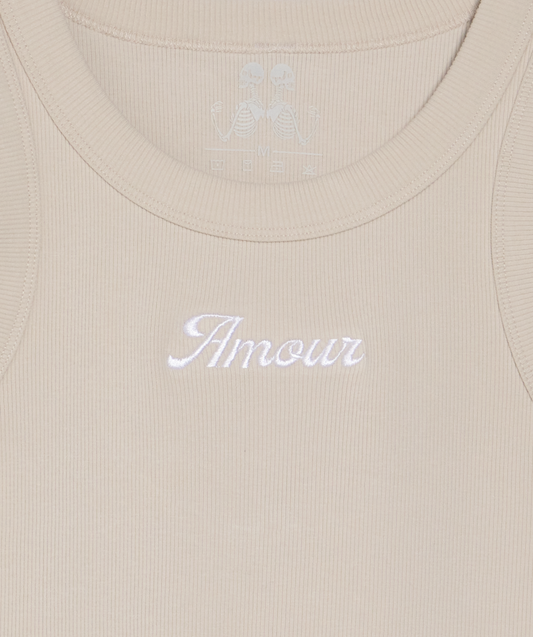 Cropped Script Tank