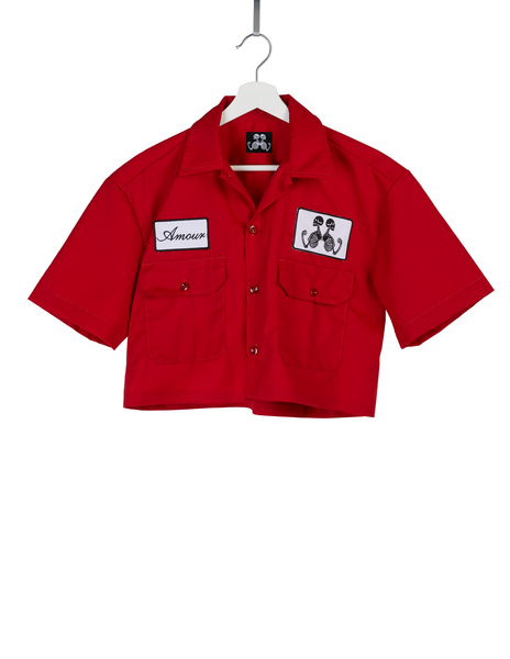 Cropped Amour Work Shirt